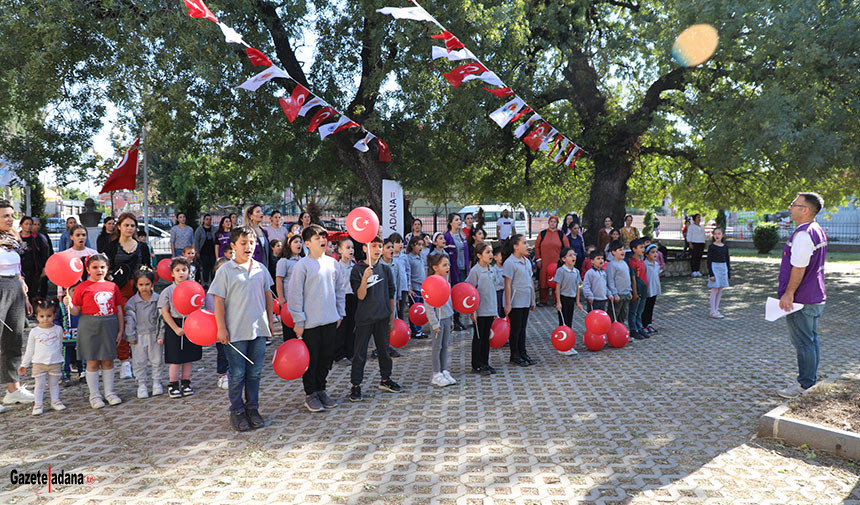 680 Yıllık Tarihi Ağacın Altında Cumhuriyet Coşkusunu Yaşadılar