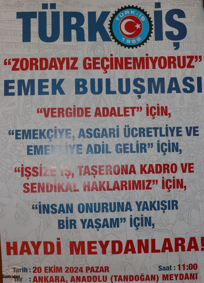 Türk-İş ‘Emek’ Buluşmasına Hazırlanıyor