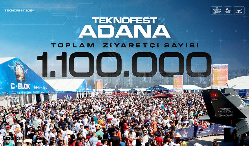 "TEKNOFEST Adana" İkinci Gününde Binlerce Kişiyi Buluşturdu