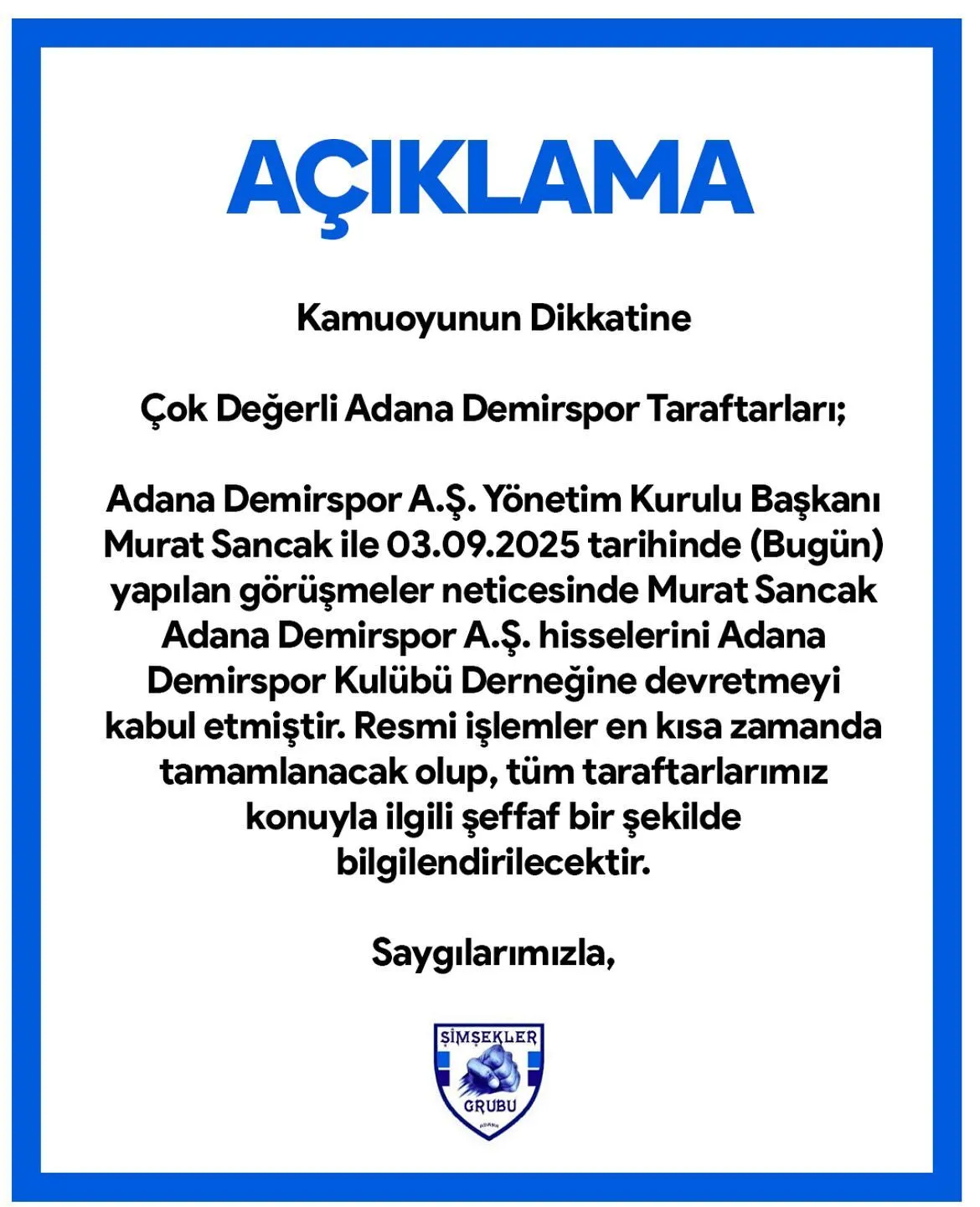 Ads Simsekler Grubu