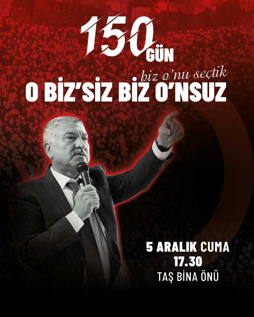 Zeydan 150 Gündür Içerde